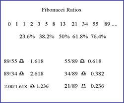 Fibonacci Ratios